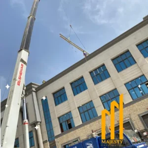 Industrial steel fabrication